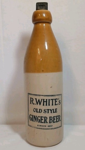 Antique stoneware ginger beer - stoneware,
