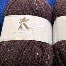 Knitco Aubergine Aran Yarn - 1