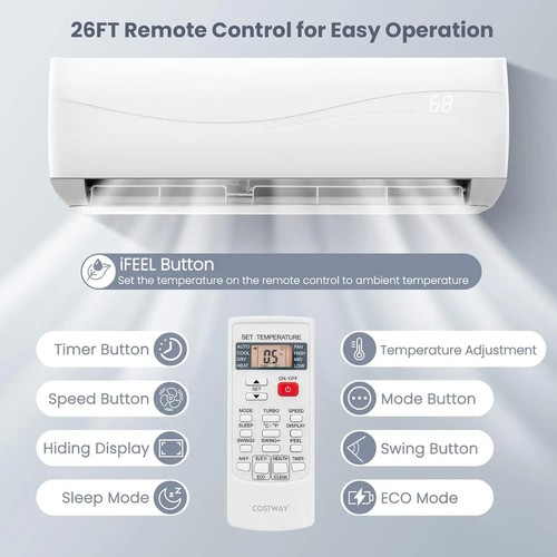Gree 9000 12000btu smart - lg, 9000-12000btu