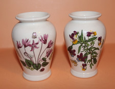 Portmeirion - Botanic Garden - Two Small Vases - 3 5/8 Inch