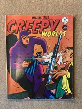Creepy Worlds #231 FN The Phantom cover, Circa early 1980s Alan Class