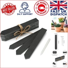 10 Pcs Slate Plant Labels Set