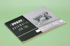 Vintage Pfaff 230 - 260 Automatic Sewing Machine Instruction Manual