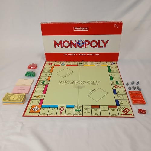 Vintage monopoly waddingtons - monopoly,