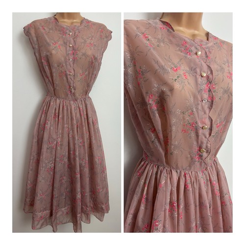 Vintage 50s pale pink - vintage,