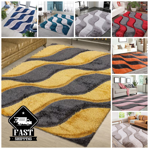 Thick shaggy rug - thick,