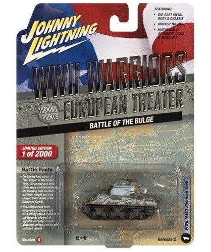 Johnny lightning ww2 m4a3 - 1/64,