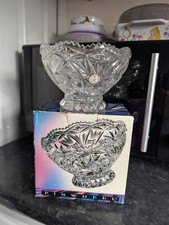 Pinwheel Lead Crystal Bowl