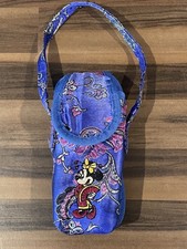 VINTAGE Rare Blue silk Disney Minnie Mouse Phone Case With Handle Strap