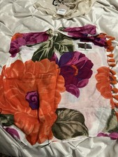 Ladies Scarf  Pink And Orange
