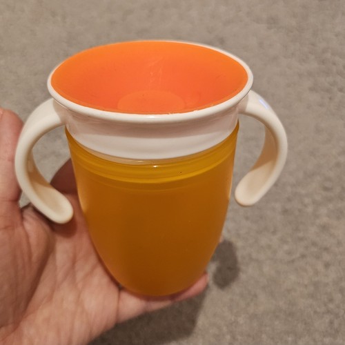 Toddler orange 360 sippy cup - sippy,