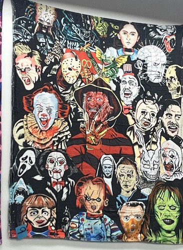 Horror movie blanket different - horror,