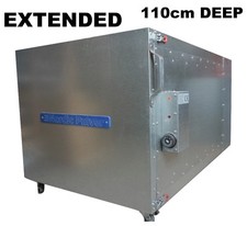 Extended Powder Coating Oven NordicPulver Powder Paint Cure Oven 110cm deep