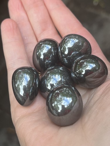 Hematite tumblestone - tumblestone,