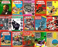 330+ Radio Craft - Short Wave Craft & Television Magazine (DVD) Electronics Ham