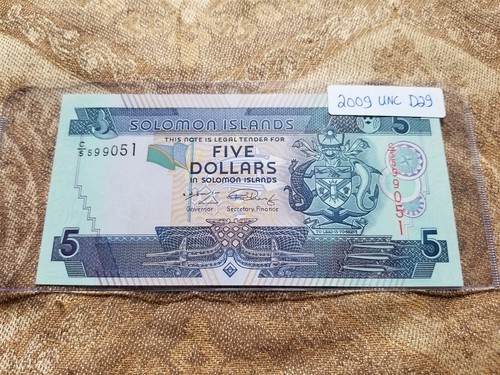 Solomon islands dollars 2009 - solomon,