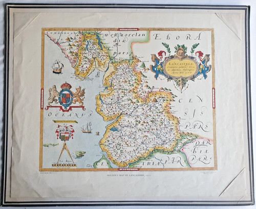 Saxton map lancashire - saxton’s,