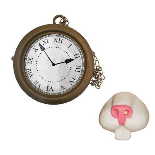 Huge pocket watch - watch, nose