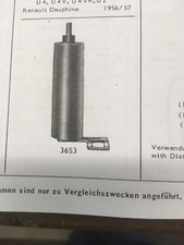 NOS ignition capacitor Panhard