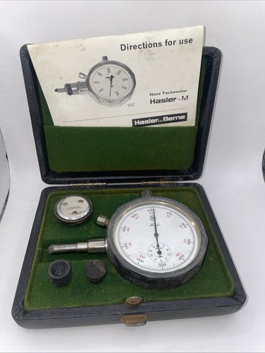 1960s hasler hand tachometer - 1960s,