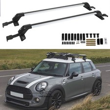 43" Roof Rack Cross Bar Cargo Luggage Carrier w/Lock For Mini Cooper S R52 F55