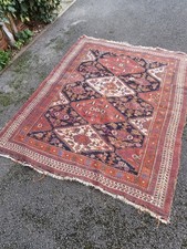 Antique oriental Qashqai Rug