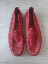 Gabor Jollys Real Suede Red Shoes Size UK4