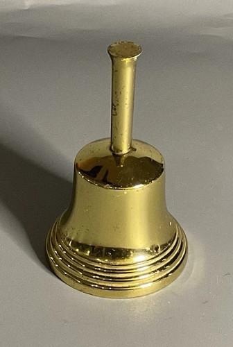 Small brass bell made - brass, in