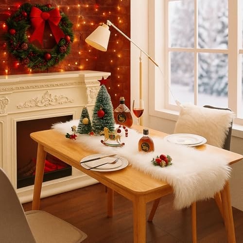 Christmas table runner modern - christmas, runner,