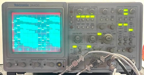 Tektronix oscilloscope 2445b - oscilloscope,