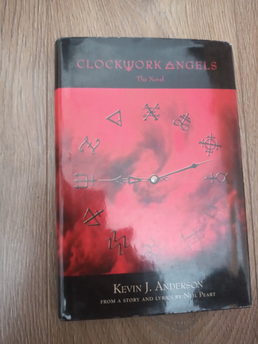 Rush hardback book clockwork - book,,