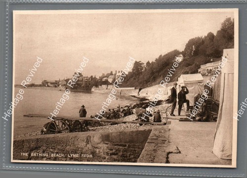 Vintage lyme regis dorset - vintage,