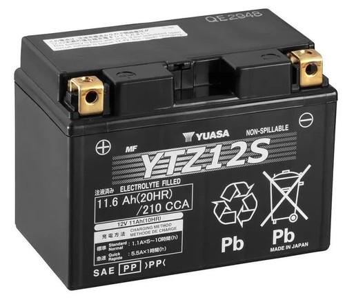Yuasa motorcycle bike - motorcycle,