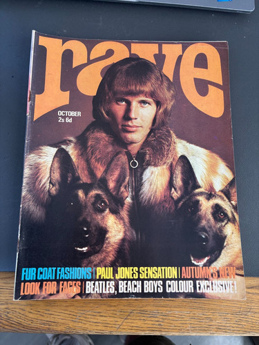 Rave magazine october 1966 - magazine,