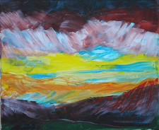 Original contemporary acrylic