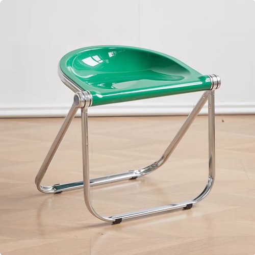 Acrylic folding chair armless - chair,