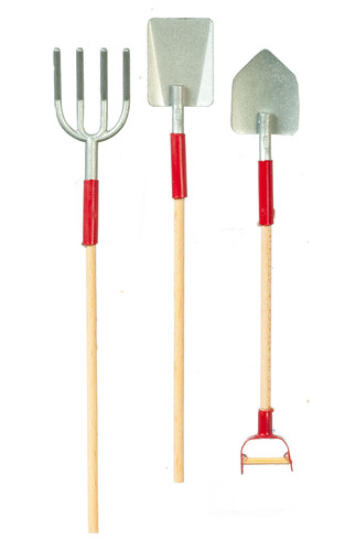 Dolls house spade shovel - spade, and