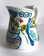 Vanessa Bell Bloomsbury Decorative Inspired Flowers In Vase Milk Creamer Jug