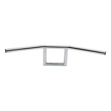 Highway Hawk Moto Motorcycle Motorbike Square Handlebar Chrome - 1 Inch