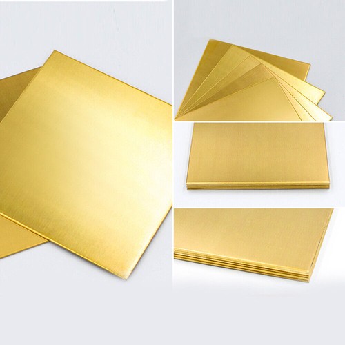 Brass sheet metal plate - brass,
