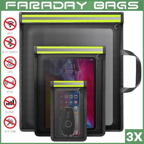 Large faraday bag rfid signal - large,