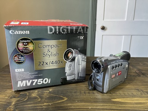 Canon mv750i handheld minidv - canon,