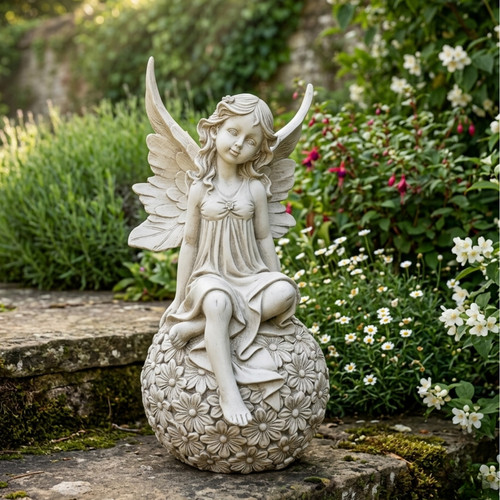 Angel garden ornament fairy - garden,