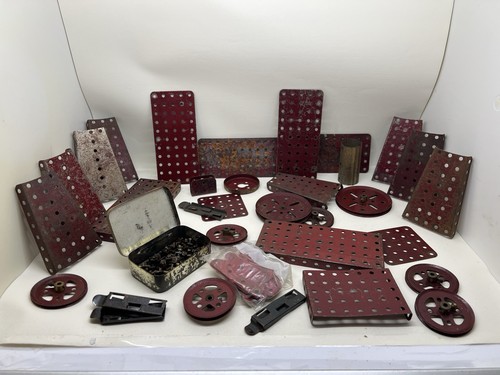 Bundle red vintage - red, meccano