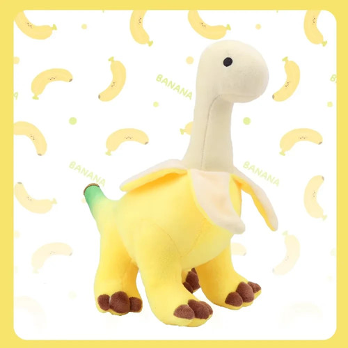 Banana dinosaur plush 28cm - banana,