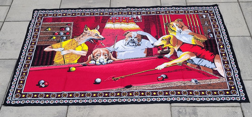 Vintage 70s turkish tapestry - turkish,