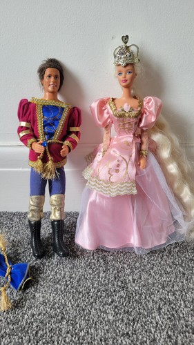 Rapunzel barbie and - rapunzel, ken