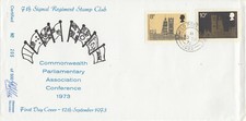 Parliamentary Conference GB Signal Regiment FDC FPO 1973 CLEARANCE (50030A)