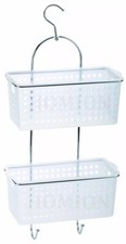 PLASTIC CHROME FRAME BASKET