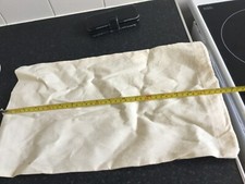 Cream drawstring Stuff Bag Gym Sack -